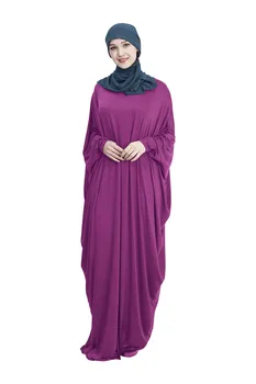 Bežné Moslimských dlho, hidžáb oblečenie žien abaya dubaj turecké šaty večerné kaftane marocain islam župan soiree žena arabčina šaty