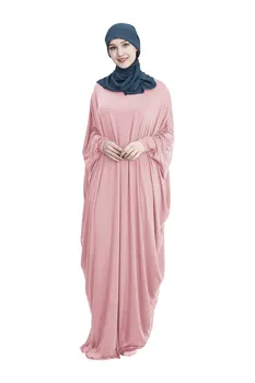 Bežné Moslimských dlho, hidžáb oblečenie žien abaya dubaj turecké šaty večerné kaftane marocain islam župan soiree žena arabčina šaty