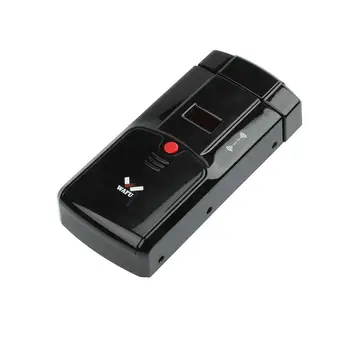 Wafu 011A Dverí Zamky Tuya Wifi Smart Lock Bluetooth Zámok Elektronické Diaľkové Ovládanie Zámku Telefónu Ovládanie Neviditeľné Zámky Čierna