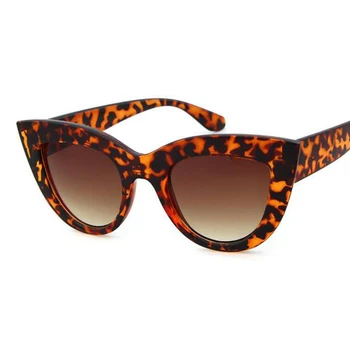 Ženy Matte Black Cat Eye Slnečné Okuliare Módne, Luxusné Značky Dizajnér Lady Žena Zrkadlo Bodov Sexy Retro Slnečné Okuliare Lunette