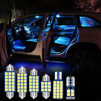 Pre Hyundai Creta IX25 2016 2017 2018 2019 Auto LED Žiarovky Interiéru Čítanie Žiarovky Zrkadlo na líčenie Kufor Ľahké Príslušenstvo