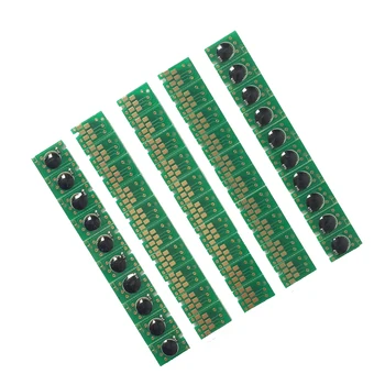8 pc Kompatibilné Čipy Pre Epson Stylus Pro 7450 9450 Tlačiarne atramentové kazety resettable čipy