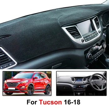 Xukey Na Hyundai Tucson 2016 2017 2018 Panel Kryt Dashmat Dash Mat Pad Slnečník Prístrojovej Doske Kryt Koberec