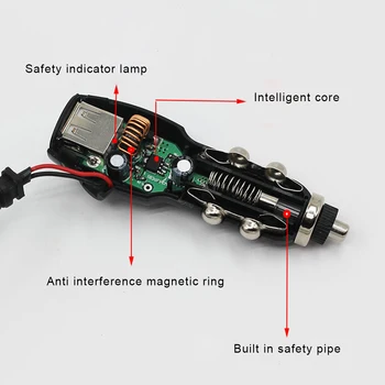 Micro USB Nabíjačka do Auta, Adaptér 3,5 m Nabíjací Kábel pre Automobilové DVR Dash Cam GPS Navigáciu, Mobilný Telefón 5V 2A