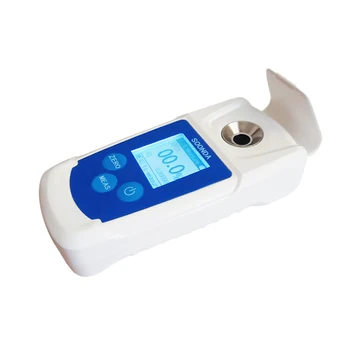 0-55% Nabíjateľná Digitálny Refraktometer s Brixovou Meter Saccharimeter Densimeter pre Ovocné šťavy, Pivo, Nápoje, Cukor meter tester