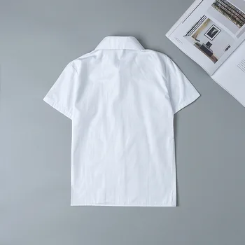 Japonský Školské Uniformy Krátky Rukáv Biele Tričko Pre Dievčatá Výšivky Školy Šaty Jk Námorník Vyhovovali Top Práca Jednotné Pre Ženy