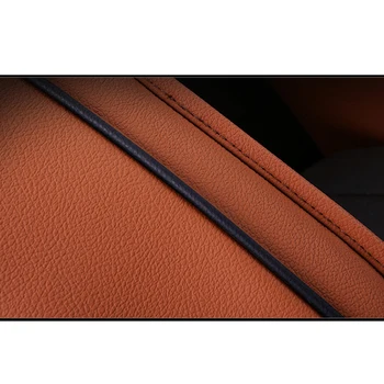 Kokololee vlastné reálnom kožené autosedačky kryt pre Jaguar XJ XF XE Automobily prestieranie