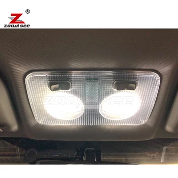 7pc x Super kvalita canbus bez Chýb Pre 2007-2017 Fiat 500 Auto LED lampa Interiéru Čítanie Dome batožinového priestoru Stropné svietidlo Auta