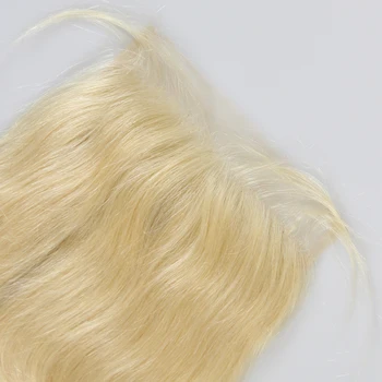Blond Vlasy 10A 6x6 Čipky Uzavretie Telo Vlna Brazílsky Panenské Vlasy Zadarmo Časť Preplucked Uzavretie Nespracované Ľudské Vlasy Rozšírenia