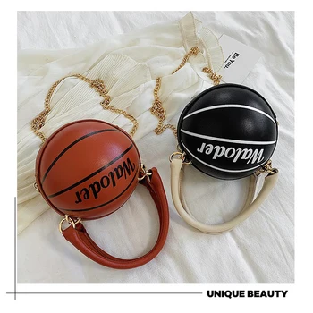 Basketbal, Mini Crossbody Tašky Pre Ženy 2020 Reťazca Ramenný Messenger Taška Lady Farbou Cestovné Kabelky a Peňaženky Handtas