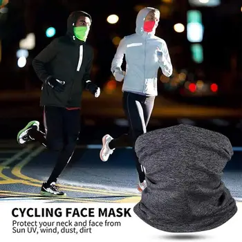 Vonkajšie Cyklistické Krku Maska Priedušná Šatka Prachu, Vetra Uv Ochrana Krku Návlek Šatku S Aktívnym Uhlím Filtre