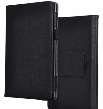 Vysoko Kvalitné Čierna Litchi Zrna PU Kožené Ochranné Skladacie Folio Case for Teclast X4 11.6
