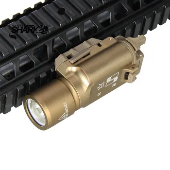 TRIJICON Factory Predávať Priamo Taktická Baterka X300 LED Pištole, Zbraň, Svetlo Biele Svetlo Zbraň na poľovné HS15-0026