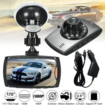 2.5 Palcový LCD Auto 1080P DVR Kamera Dash Cam Video Rekordér G-senzor, Nočné Videnie širokouhlý Parkovanie Monitorovanie