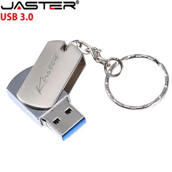 JASTER Prenosné Kovové usb flash disk kl ' úč 64 GB 32 GB, 16 GB 4 GB pero disk mini USB flash memory stick darček Vlastné logo