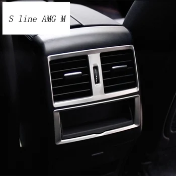 Pre Mercedes Benz ML, GL GLE W166 Kupé C29 Zadné klimatizácia ventilačné zásuvky rám orezania nálepky Týka Interiéru, auto Príslušenstvo