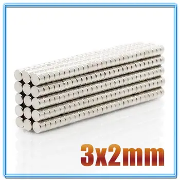 500Pcs Mini Malé N35 Kolo Magnet 3x1 3x1.5 3x2 3x 4 3x5 3x10 mm Neodýmu Magnet Trvalé NdFeB Super Silné Silné Magnety
