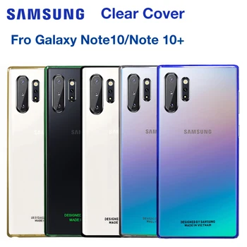 Pôvodné Samsung Shockproof Telefón Prípade Soft Shell Pre Galaxy Note 10 Note10+ NoteX NoteX Note10 Plus Transparentné Hard Shell