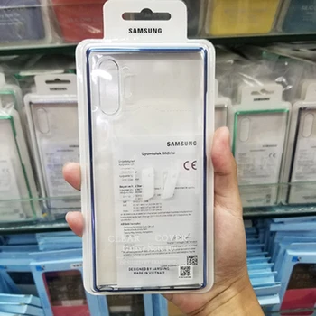 Pôvodné Samsung Shockproof Telefón Prípade Soft Shell Pre Galaxy Note 10 Note10+ NoteX NoteX Note10 Plus Transparentné Hard Shell