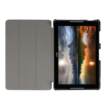 MTT Tablet obal Pre Acer Iconia Tab 10 A3-A40 Jeden B3-A30 10.1 palcový PU Kožené Folio Flip Stojan, Kryt Mramoru Ochranné Funda
