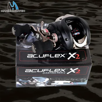 Maximumcatch Acuflex Baitcasting Cievky Odstredivé Brzdový Systém Cievky 8 KG Max Presuňte 10+1 BBs 6.3:1/7.0:1 Ultra Ľahké Fishing Cievky