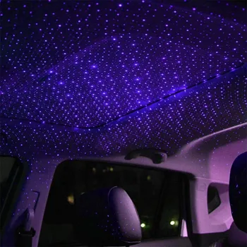 Auto Usb Star Stropné svietidlo Sky Projekčnej Lampy Romantickú Atmosféru Nočné Svetlo 5v 0.2 o 0.15 w Mini Veľkosť, Ľahký Priestor Uložiť 8x