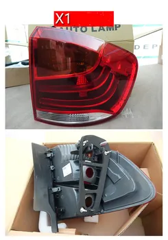 EOsuns LED zadné svetlo + brzdové svetlo + zase signál zadný nárazník svetlo, reflektor pre BMW 7 series X1 X3 na roky 2010-2020