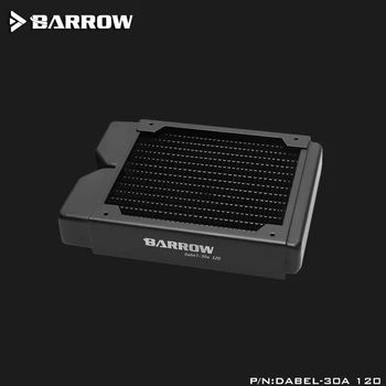 Barrow Vodné Chladenie Dabel-30a 120,Meď Radiátor 30 mm Hrúbka 14pcs Obehu Kanál Vhodný G1/4 Závitom pre 120mm Ventilátor
