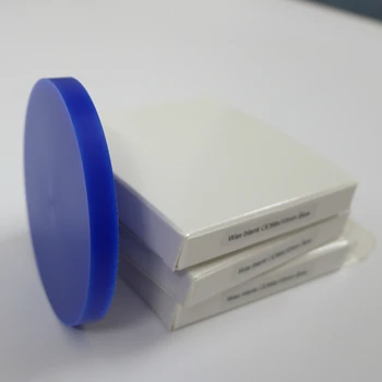 10 Kusov Zubné vosky Blok Lab Materiál Otvoriť CAD/CAM Wieland Vosk Disku Zubné Disky Prázdna pre Výrobu zubných náhrad