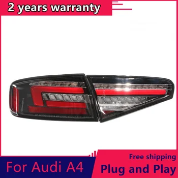 Auto Styling pre Audi A4 B9 led zadné svetlo 2013-2016 pre A4L všetky LED zadné svetlo s dynamickým zase signál