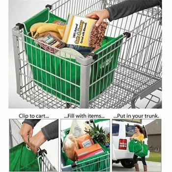 Supermarket Nákupní Taška Eco Friendly Vozíka Tote Zahustiť Košíka Tašky Veľkú Kapacitu, Kabelky Skladacia Opakovane Ženy Bag Košík
