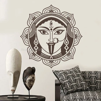 Pána Šivu, Samolepky na Stenu Jogy Lotus Predstavujú Vinyl Stenu Horských Meditácie Domova Hinduistický Boh Vymeniteľné Art Nástenné LL2058