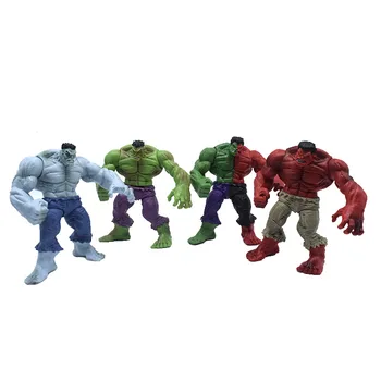 4pcs/set Marvel Anime Obrázok Hulk Avengers Veku Ultron Film Hračky Akcie Dekor Model Figma Super Hrdinovia Thanos Hulk Brinquedos