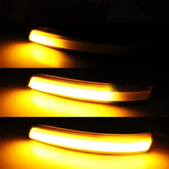 2 ks Dynamické Zase Signálne Svetlo LED, Bočné Krídlo Spätné Zrkadlo Indikátor Pre Ford Kuga Uniknúť EcoSport roky 2013-2018