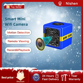 1080P HD Mini Kamera Bezpečnostné Monitorovacie Kamery, Dlhá výdrž Batérie, Snímanie Pohybu Infračervené Nočné Videnie Mini Kamera