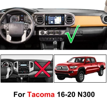 Xukey Dashmat Panel Kryt Pre Toyota Tacoma 2016 - 2020 Dash Kryt Mat Pad Slnečník Prístrojovej Doske Kryt Koberec 2017 2018 2019