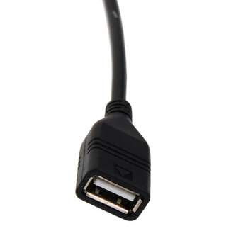 30 cm Auta, USB, AUX, MP3 Audio Vstup Kábel pre Honda SPIRIOR Dohodou Odyssey 2009