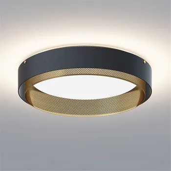 Nordic Dizajn, Moderné LED Stropné Svietidlo Loft Dekor Akryl Železa Stropné Osvetlenie, Kruhové Domáce Vnútorné Osvetlenie Listry De Sala