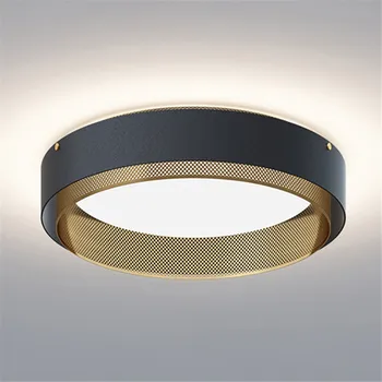 Nordic Dizajn, Moderné LED Stropné Svietidlo Loft Dekor Akryl Železa Stropné Osvetlenie, Kruhové Domáce Vnútorné Osvetlenie Listry De Sala