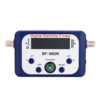 Satelitné Vyhľadávanie GSF-9506 Digitálny Sat Finder TV Signálu Mini Anténa Satelit S LCD Displejom Pre TV