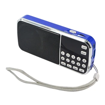 L - 088 Prenosný Mini Reproduktorov MP3 Audio Prehrávač s Baterkou Podpora TF FM Rádio Nabíjateľnou batériou BL - 5C Batéria Nabíjanie Káble