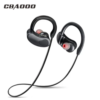 CBAOOO K100 bluetooth slúchadlá nepremokavé bezdrôtové bluetooth slúchadlá športové basy headset s mikrofónom pre telefón iPhone xiao