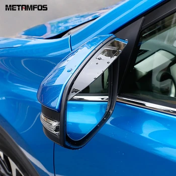 Pre Toyota Rav4 Rav 4-2018 Bočný Pohľad Spätné Zrkadlo Clonu Slnečník Dážď Stráže Štít Vonkajšie Príslušenstvo Auto Styling