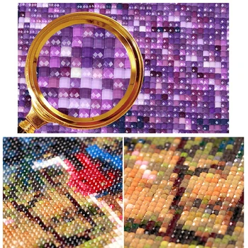 Plné námestie vŕtačky Diamantové výšivky cat&rybka 5D DIY diamond maľovanie Cross Stitch Drahokamu mozaiková výzdoba