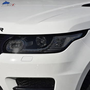 2 Ks Auto Svetlometu Odtieň Black Ochranný Film Transparentné TPU Nálepka Pre Range Rover Sport L494-Súčasnosť Príslušenstvo