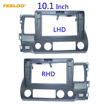 FEELDO Car Audio Facia Panel Rám Montáž Adaptér Pre 10.1 Palcový Honda Civic(LHD / RHD) Rádia 2Din CD/DVD Dash Výbava Zostavy #HQ6269