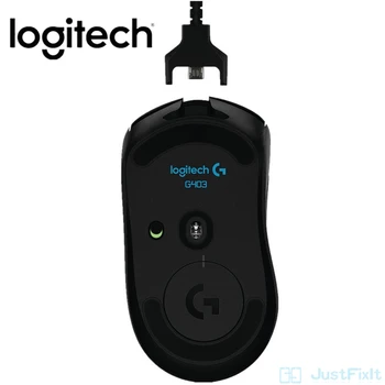 Zrekonštruovaný Logitech G403 2.4 GHZ wireless Gaming Mouse 12000DPI RGB Weightable Ergonómia Prodigy Káblové