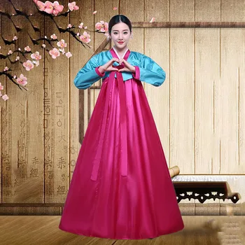 2020 Tradičné kórejské Oblečenie Hanbok Šaty pre Ženy Starovekého Paláca Župan tvaru Národnej Výkon Kimono Yukata Asien Štýl