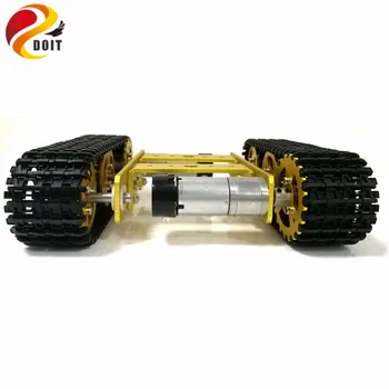 Kovové Nádrže Model Robota Sledované Auto Šasi Diy Sledovať Vyučovanie Crawler/Caterpillar Platformu Kompatibilný S Arduino Uno R3 T100