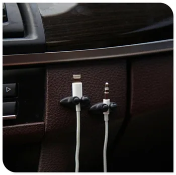 8x Nabíjačka do Auta Line USB Kábel Klip Príslušenstvo Nálepka pre Toyota Prius, 4Runner Sienna i-TRIL PRADO Tacoma RAV4 Aygo Auris